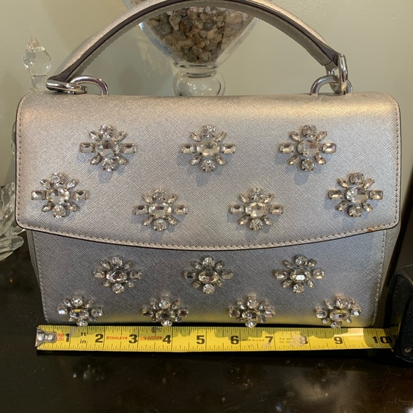 Michael Kors Leather Satchel Purse - Picture 2 of 7